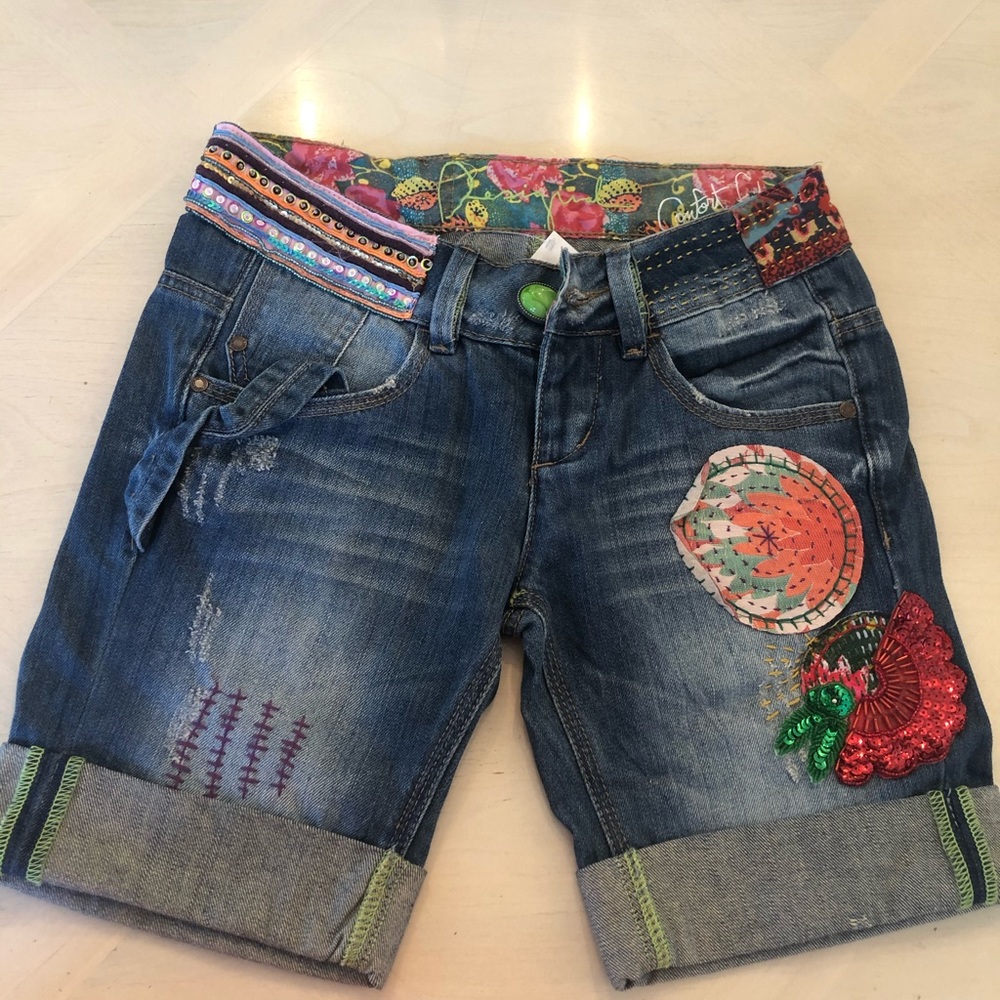 Desigual unique Jean shorts